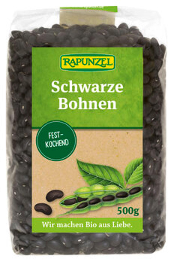 Produktfoto zu Schwarze Bohnen (500g)