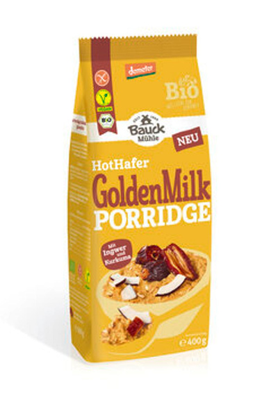 Produktfoto zu Hot Hafer Golden Milk Porridge (400g)
