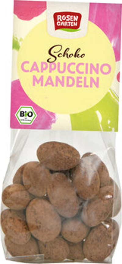 Produktfoto zu Schoko-Cappuccino-Mandeln (100g) - MHD 25.9.