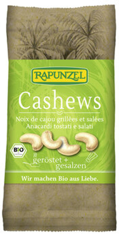Produktfoto zu Cashewkerne geröstet, gesalzen (50g)
