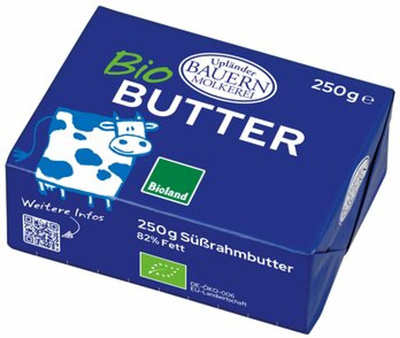Produktfoto zu Süßrahmbutter (250g)