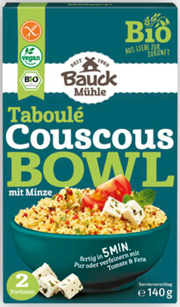 Produktfoto zu Taboulé Couscous Bowl mit Minze (140g)