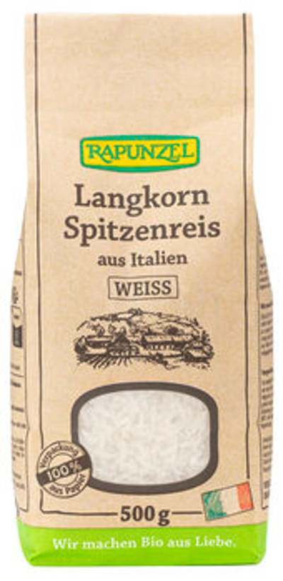 Produktfoto zu Langkorn Spitzenreis weiß (500g)