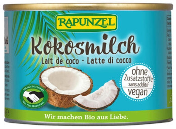 Produktfoto zu Kokosmilch Rapunzel (0,2L)