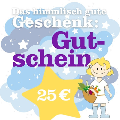 Produktfoto zu Geschenkgutschein 25€