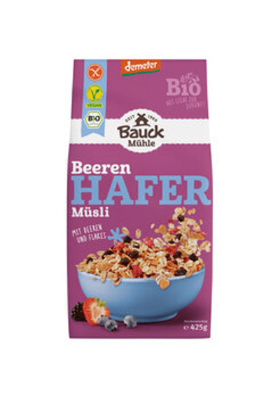 Produktfoto zu Hafer Müsli mit Beeren (425g)