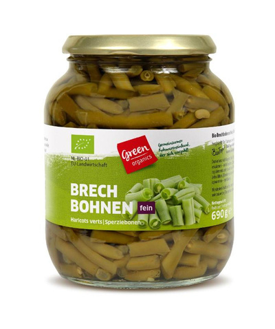 Produktfoto zu Brechbohnen im Glas (690ml)