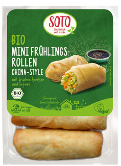 Produktfoto zu Mini-Frühlingsrollen China-Style 4 Stück (200g)