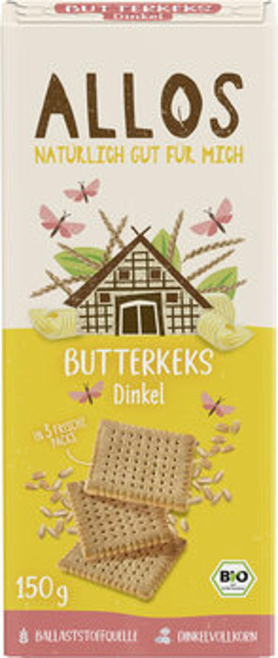 Produktfoto zu Dinkel-Butterkeks (150g)