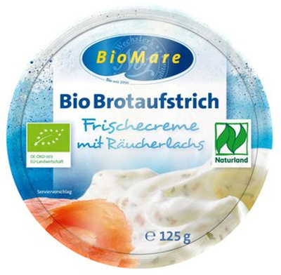 Produktfoto zu Frischecreme mit Räucherlachs (125g)