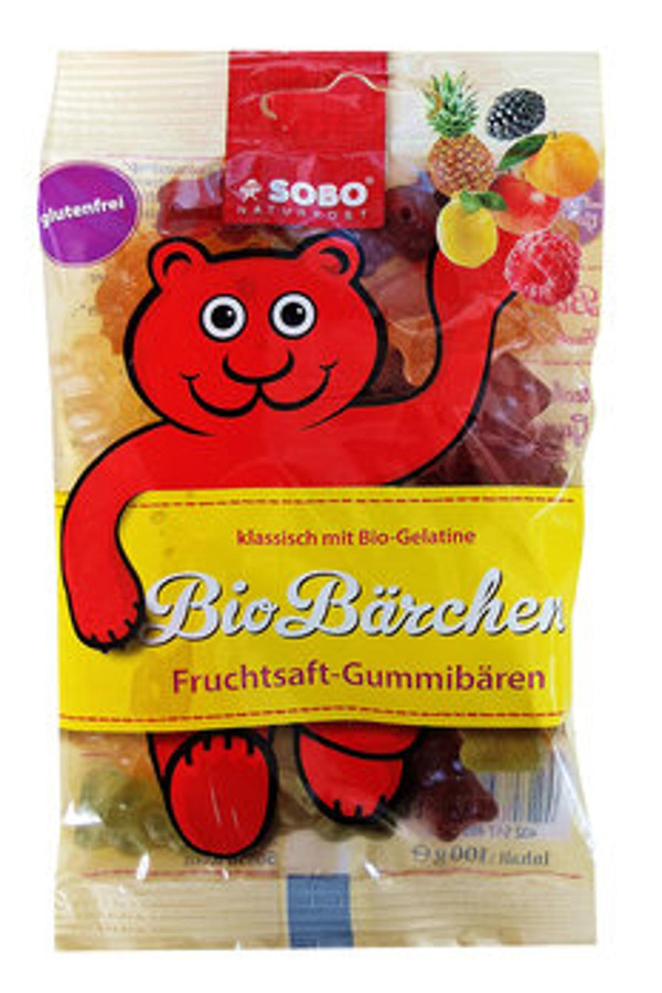 Produktfoto zu Bio Bärchen (100g)