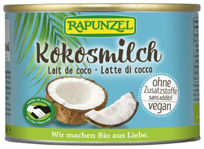 Produktfoto zu Kokosmilch Rapunzel (0,2L)