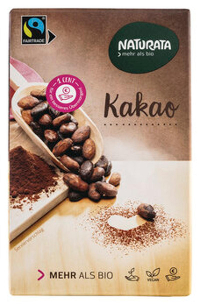 Produktfoto zu Kakao, schwach entölt (125g)