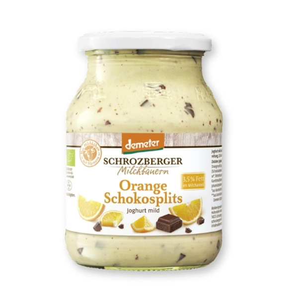Produktfoto zu Saisonjoghurt Orange-Schokosplits (500g)