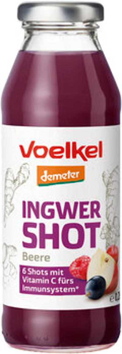 Produktfoto zu Shot Ingwer & Beeren (0,28L)