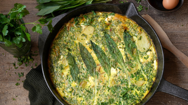 Rezeptbild für Bärlauch-Frittata