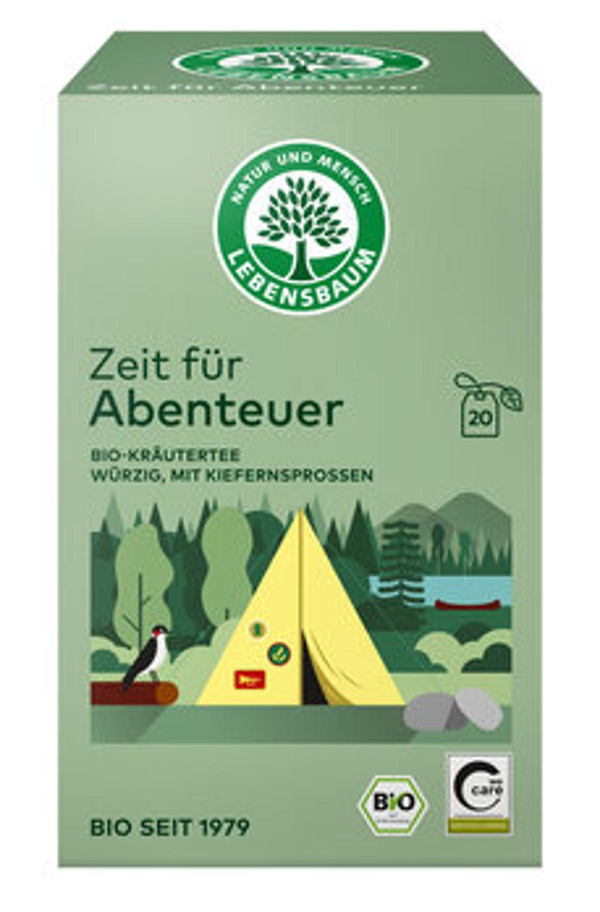 Produktfoto zu Zeit für Abenteuer Tee im Beutel (20x2g)