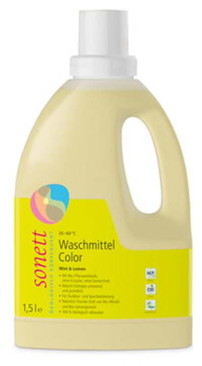 Produktfoto zu Waschmittel color - Mint & Lemon (1,5L)