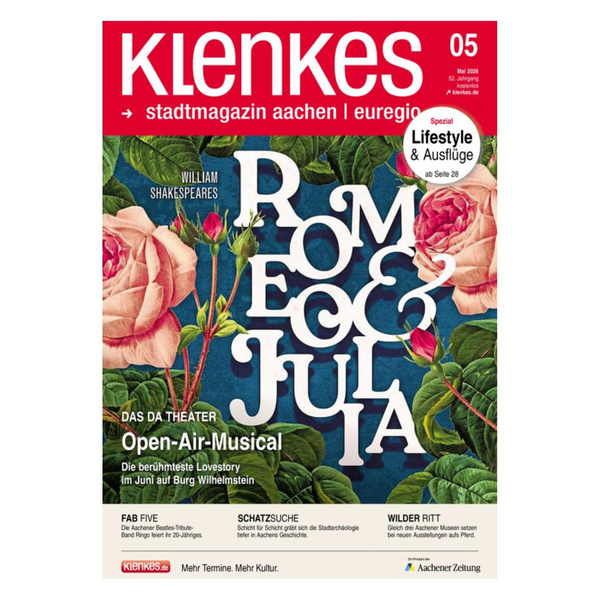Produktfoto zu Klenkes - Stadtmagazin für Aachen und Euregio