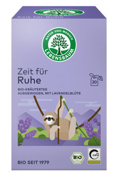 Produktfoto zu Zeit für Ruhe Tee im Beutel (20x1,5g)