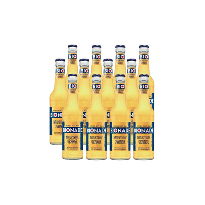 Produktfoto zu BIONADE naturtrübe Orange (12x0,33L)