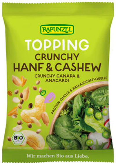 Produktfoto zu Topping Crunchy Hanf & Cashew (100g)