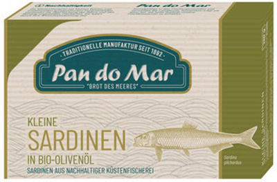Produktfoto zu Kleine Sardinen in Olivenöl (120g)
