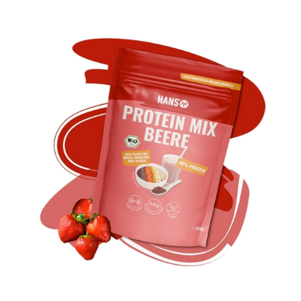 Produktfoto zu Beeren Proteinmix (210g)