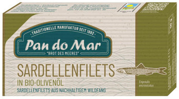 Produktfoto zu Anchovis in Olivenöl (50g)