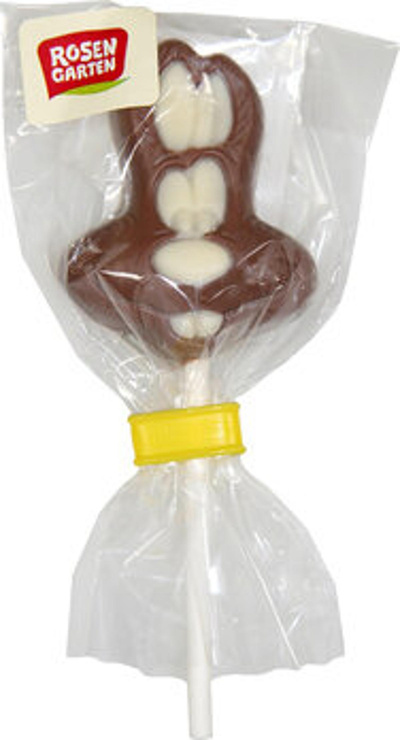 Produktfoto zu Schoko Lolly Hase (15g) I MHD 02.09.26