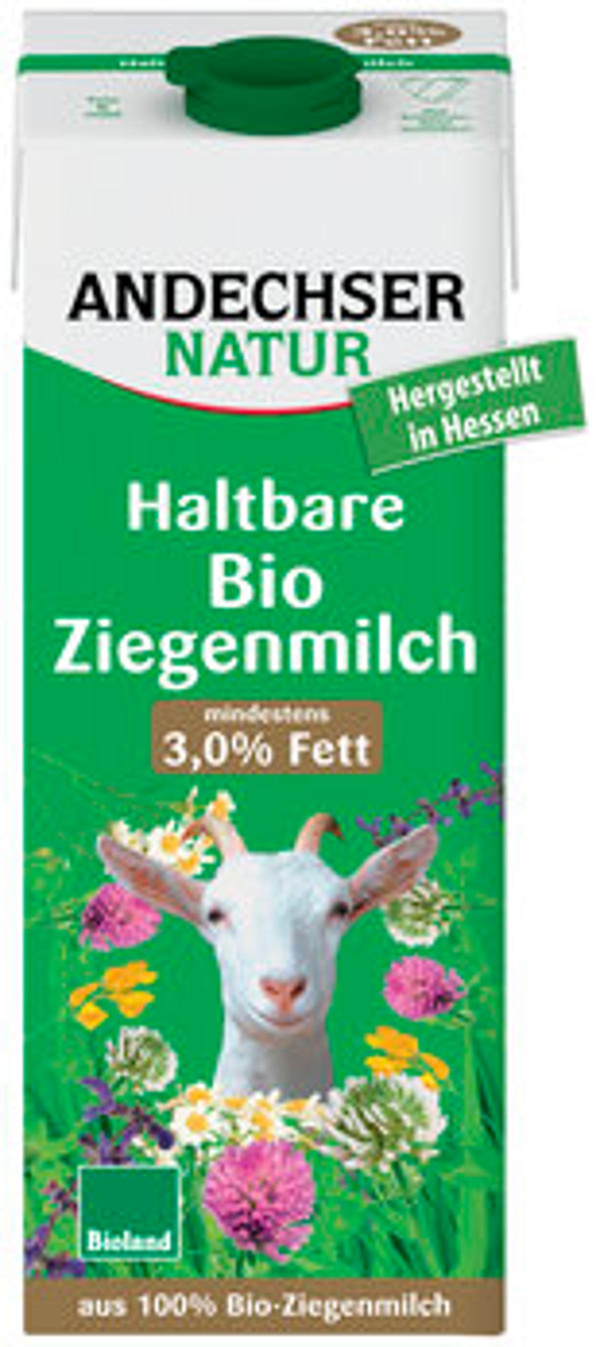 Produktfoto zu Ziegen-H-Milch 3,0% (1L)