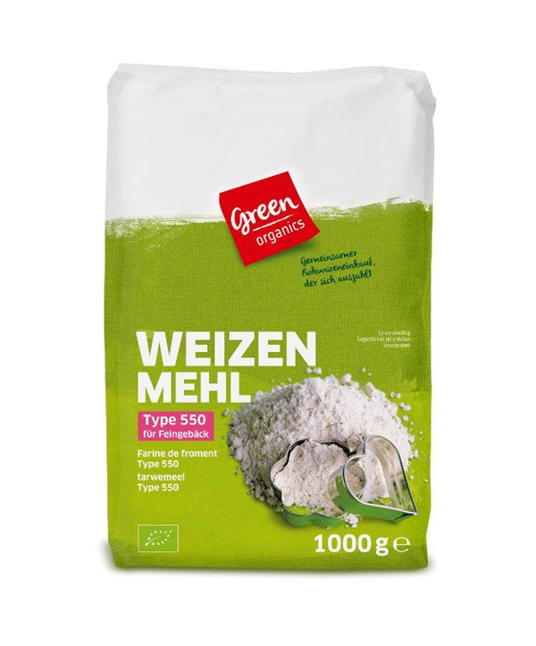 Produktfoto zu Weizenmehl Type 550 (1kg)