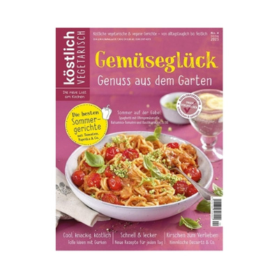 Produktfoto zu Köstlich vegetarisch: "Gemüseglück – Genuss aus dem Garten"