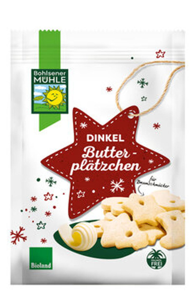 Produktfoto zu Dinkel Butterplätzchen (125g)