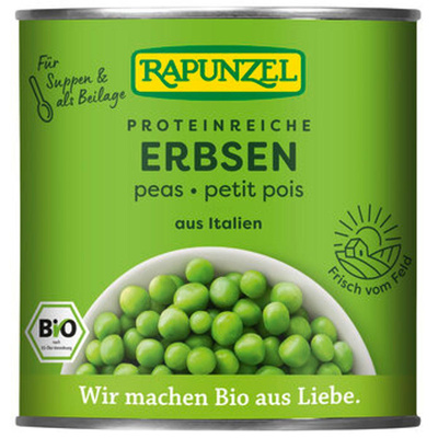 Produktfoto zu Erbsen in der Dose (340g)