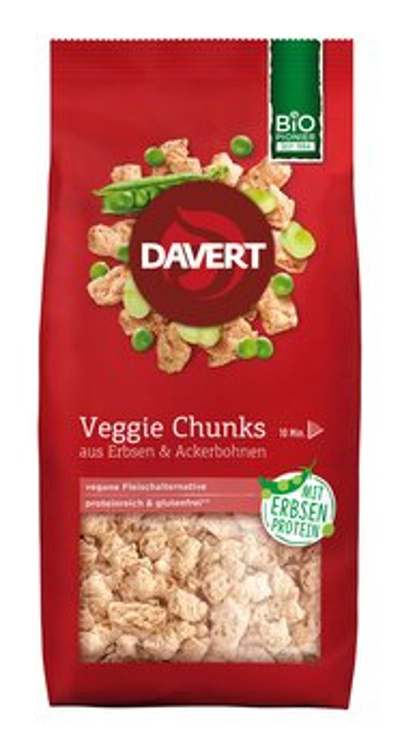 Produktfoto zu -15% Veggie-Chunks aus Erbsen (100g) I MHD 21.07.26