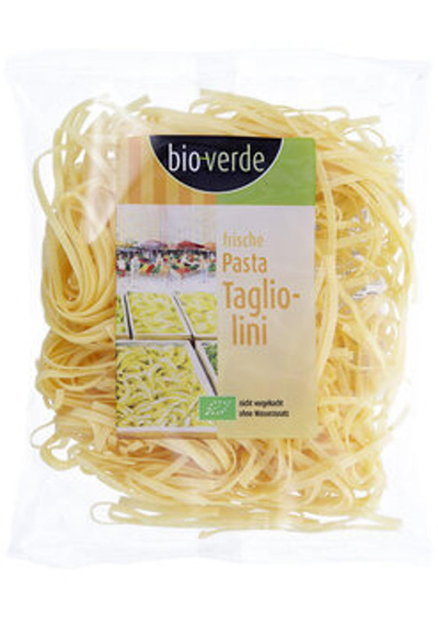 Produktfoto zu Frische Tagliolini (dünne Bandnudeln) 250 g