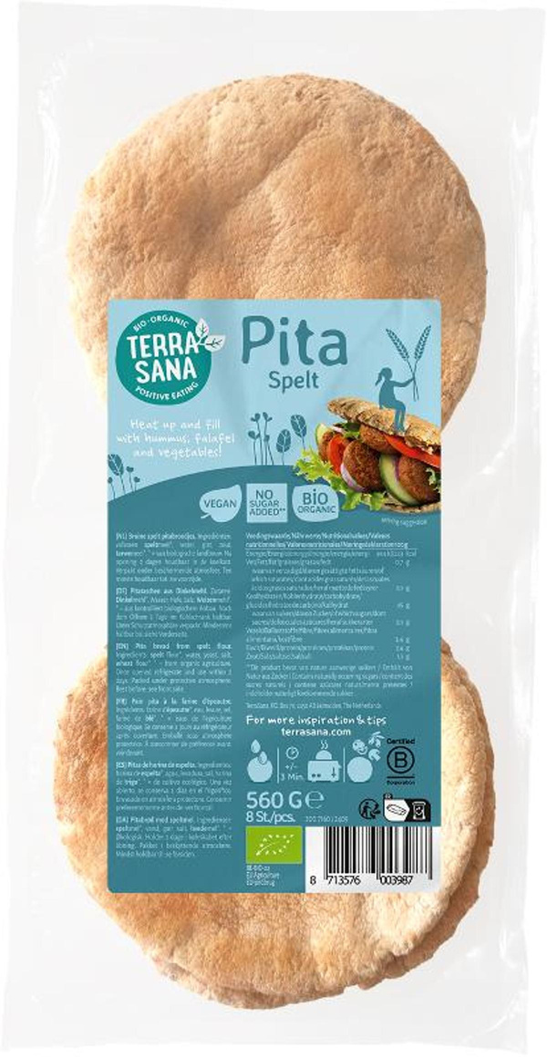 Produktfoto zu -10% Pita Dinkel (560g)