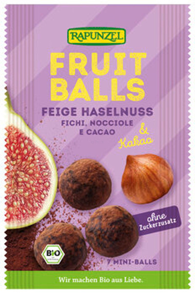 Produktfoto zu Fruit Balls Feige-Haselnuss & Kakao (49g)