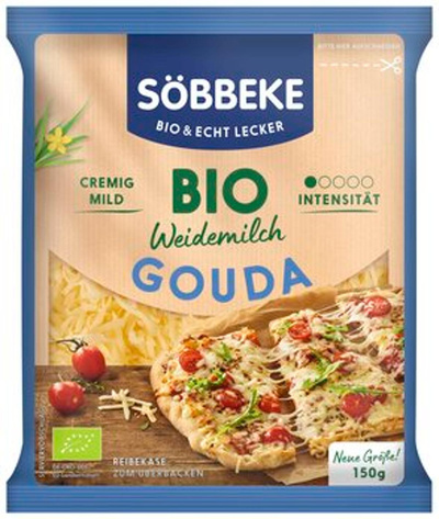 Produktfoto zu Gouda jung, gerieben (150g)