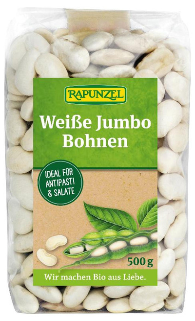 Produktfoto zu Weiße Jumbo-Bohnen (500g)