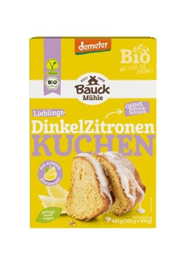 Produktfoto zu Dinkel Zitronenkuchen (485g)