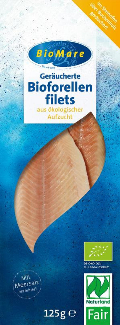 Produktfoto zu Forellen-Filet, geräuchert (125g)