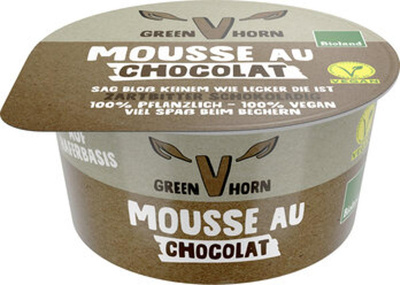 Produktfoto zu Veganes Hafermilch Mousse au Chocolat noir (100g)
