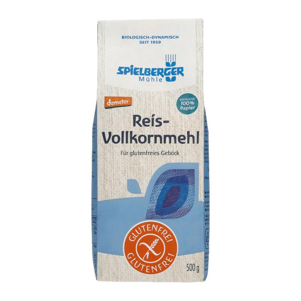 Produktfoto zu Reismehl Vollkorn (500g)