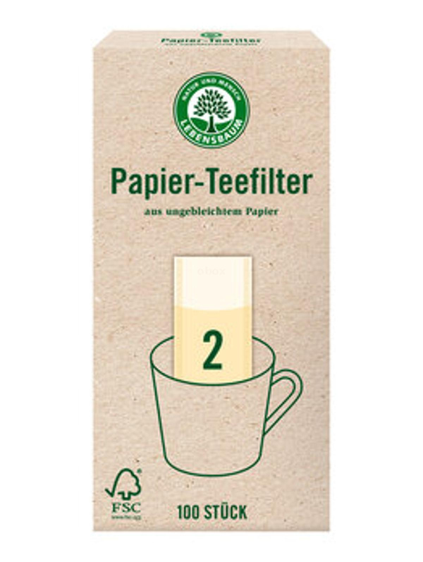 Produktfoto zu Teefilter Gr. 4 (100 St.)