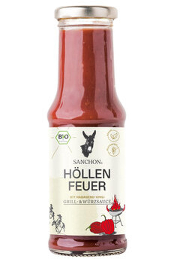 Produktfoto zu Grill- und Würzsauce Höllenfeuer (210ml)