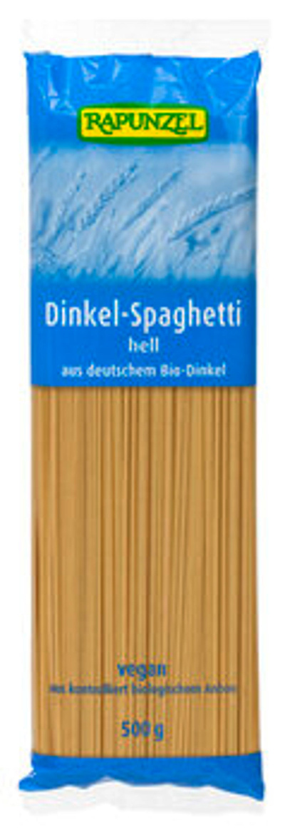 Produktfoto zu Dinkel-Spaghetti hell (500g)