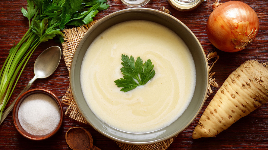 Rezeptbild für Pastinaken Cremesuppe