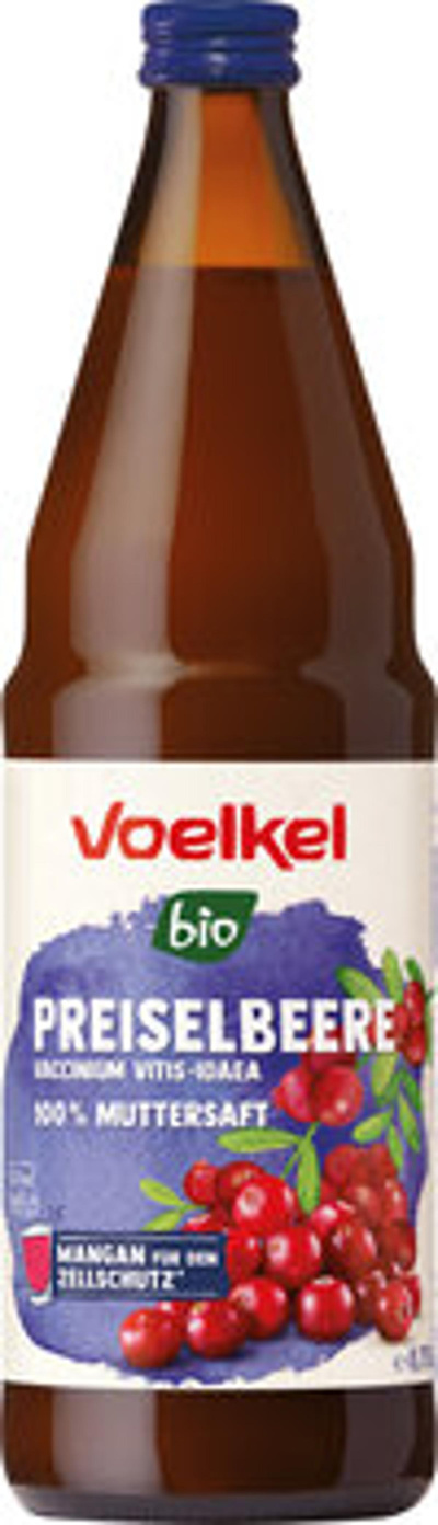 Produktfoto zu Preiselbeere Saft (0,75L)